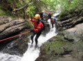 Canyoning in the Ussita Gorge