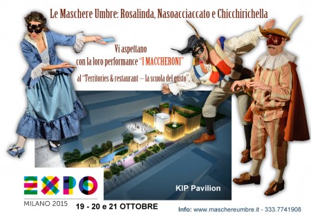 Maschere Umbre ad EXPO 2015
