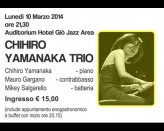 CHIHIRO YAMANAKA Trio in Concert, Auditorium Hotel Giò Jazz Area