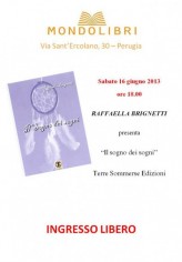 Presentation of the Dream the dreams of Raffaella Brignetti