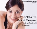 Cleopatra Arias at the Teatro Cucinelli