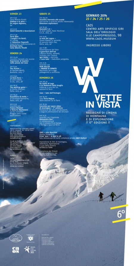 PEAKS IN VIEW - 6th edition - 23 / January 26, 2014